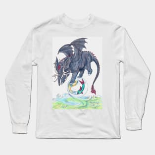 Winged Elephant Long Sleeve T-Shirt